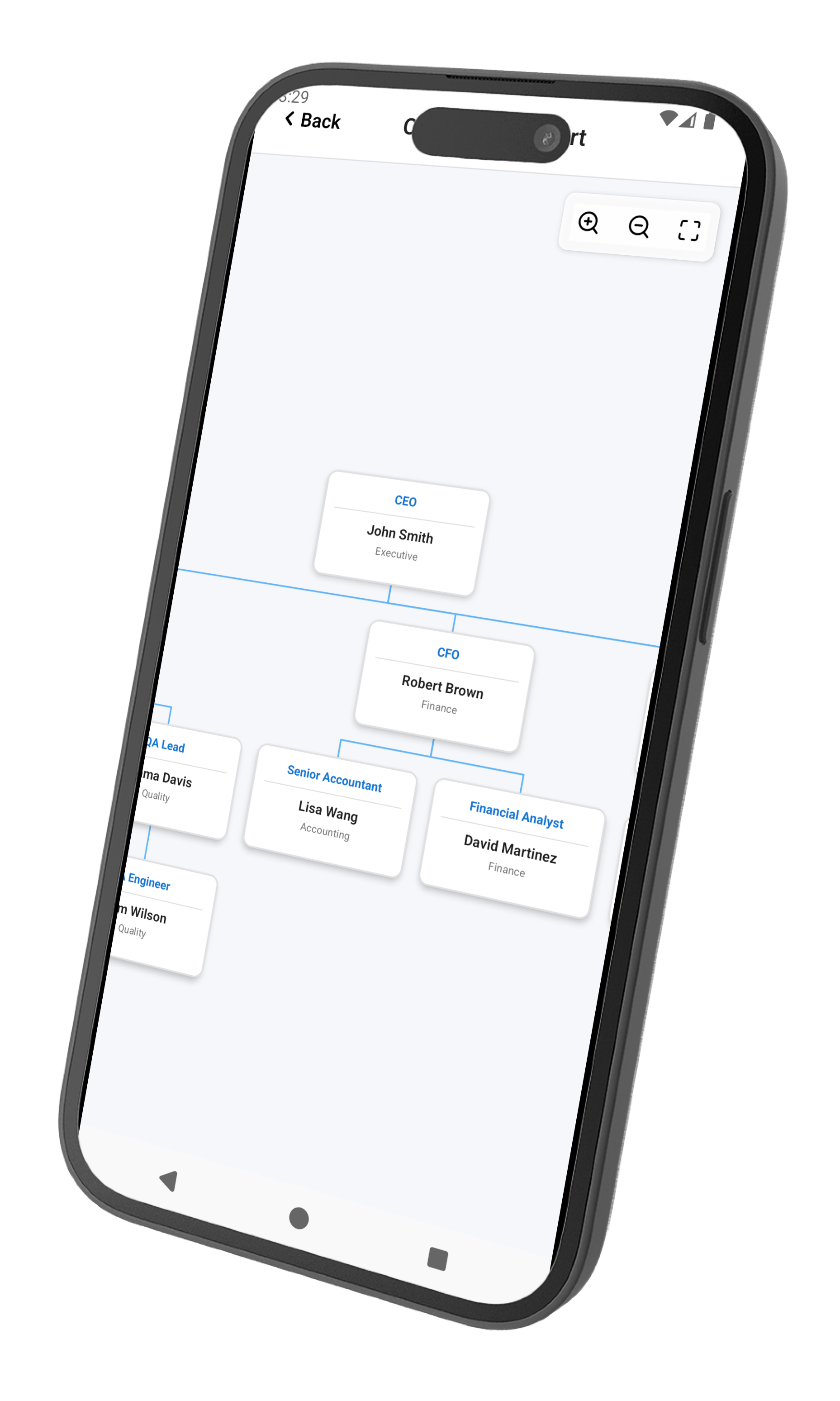 react-native-rnflow interactive org chart demo